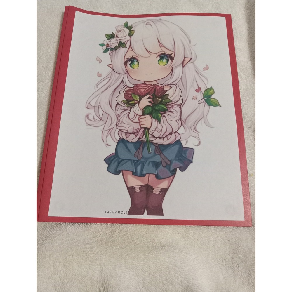 Anime Coloring Book Fantasy Fairies Manga Art Designs Drawing BUNDLE 2 For $25‎